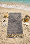 Leopard Beach Towel 100% Cotton Certified Sea & Pool Towel Brown 70X140Cm - 3