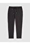 Black Ex. Slim Fit Waist Drawstring Classic Jogger Pants 50325158-Vr046 - 5