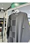 ADN MERSERIZED TUNIC SILVERY - رمادي - 2 - 2