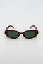 4441 Oval Women's Sunglasses Retro Vintage - 3