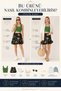Floral Patterned Elastic Waist Skirt Shorts Skirt with Shorts Skirt Ruffle Skirt Mini Skirt Midi Skirt - 6