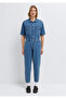 Doria Iconic Shaded Indigo Blue Jean Jumpsuit 101265-A1577 - 4