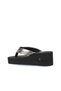 Platinum Soft Matte Mirror Women's Wedge Heel Piece Set Slipper 26Wt190664 - 5