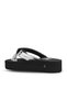 Silver Shiny Mirror Women's Wedge Heeled Slippers 26Wt614536 - 5