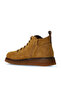 Yellow suede women's flat boot 01wv5204 - 4