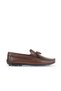 Brown Leather Men's Casual Shoes 21Ma214