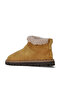 Yellow Suede Women's Flat Boots 01Wf3908 - 4