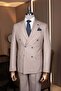 Exclusive Striped Double-Breasted Suit Mink - 2