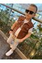 Eid Season Boys' Vest / Pants / T-Shirt 3-Piece Combination - Seasonal Set - 6