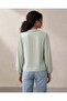 Women Green Embroidered Blouse - 3