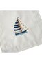 Marine Embroidered 4-Piece Cocktail Napkins 15X15 cm - 5