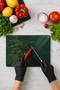 Greenfield Glass Cutting Board – 25X35 cm |   Natural Flower Pattern Tempered Glass Cutting Board - 4