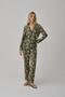 Printed Women's Pajama Set - Lx.25224 Green