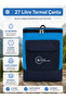 27 Liters Thermal Insulated Backpack Picnic Camping Beach Thermos Hot Cold Thermal Bag