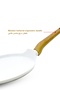 28cm Forged Aluminum Crepe Pan Pancake Tawa Marble Non-Stick Trivet Induction Gas - 4