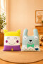 2-Piece Children's Room Cushion Pillow Set, Filled, Cute, Multi-Purpose Decorative Pillow 30X40 cm