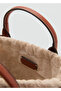 Natural Fiber Small Double Handle Bag - 5