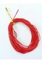 10 Meters Parachute String - Red Colored Necklace and Bracelet Set, Hair Braid String - 3