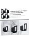 4-Piece Pot Lid Storage Rack, Wall-Mounted Pan Lid Holder for Kitchen Organization