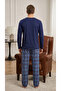 Pajama Set for Men in 100% Cotton Single Jersey Hawaii - 3