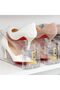 Clear Double Layer Shoe Organizer, Adjustable Plastic Rack 20x10x6.5cm for Closet - 4