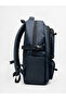 Voyager - Navy Blue Backpack Outdoor 35L - Half Mountaineer 35 Liter Volume Travel Backpack with 15.6'' Laptop Protective Pad Compartment - 3