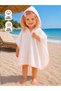 100% Cotton Muslin Pareo Towel - Baby Girl & Child Beach and Bath Towel Bathrobe Poncho (0-2 Years)