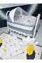 45x85 Sleeping Set Mother's Side Basket For Crib *crib Not Included - Bottom Opening Cushion Gift* - 6