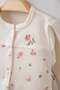 Baby Girl Gül Patterned 100% P Cotton 5-Piece Newborn Hospital Release Zibin Set - 4