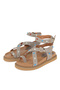 , Women's Genuine Leather Sandals 1611050Z8518 Mink - 6