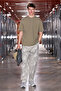 Solo Men's 100% Organic Cotton Thick Textured Comfort Fit Crew Neck Khaki T-Shirt - 3