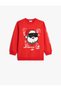 Santa Claus Sweatshirt New Year Themed Sequined Sequined Raised Cotton