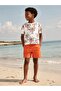 Basic 6-9 Years Old Swim Shorts - Orange