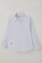Girl's Shirt with Buttons and Emblem, Age 3-7, White - 3