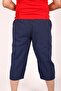 Linen Fabric Raw Cloth Summer Comfortable Bermuda Capri - 5