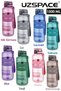 1500 ml 1.5 Liter Mega Size Tritan Water Bottle Renewed Colors Water Bottle with Strap 5032 - 5