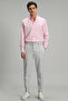 Danıel Men's Smart Casual Shirt Comfort Slim Fit Pink - 4