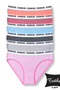 Women's 6-Piece Patterned Mixed Cotton Lycra Bikini Panties - 2