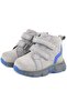 Genuine Leather Gray Velcro Sports Baby Boy Boots - 3
