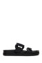Women's Black Jelly Slippers 26Sfe4939Pv