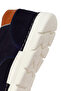 Men's Navy Blue Lace-Up Nubuck Leather Casual Shoes 26Sfd7103V3 - 8
