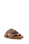 Women's Mink Tasseled Suede Leather Slippers 26Sfd221310 - 7