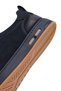 Men's Navy Blue Lace-Up Nubuck Genuine Leather Sneaker, Winter Sports Shoes 25Wfd6970V3 - 8
