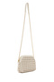 Women's Cream Long Chain Strap Braided Crossbody Bag 26Sbd281529 - 8
