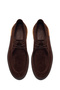 Men's Brown Lace-Up Thick Soled Suede Leather Casual Shoes 26Sfd751110 - 4