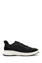 Men's Black Thick Sole Sports Shoes, Lace-Up Sneaker 25Sfd76016F