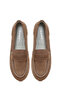 Women's Mink Suede Shoes, Leather Loafer 26Pfd370910 - 4