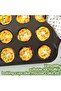 12-Cup Nonstick Mini Cheesecake Pan– Removable Bottoms, Oven-Safe, Dishwasher-Safe, Ideal for Muffins, Cupcakes, & Mini Desserts - 5