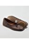Women's Genuine Leather Flip-Flops Ballet Flats - 3