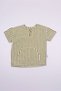 Baby Boy Striped Linen Double Set - 4